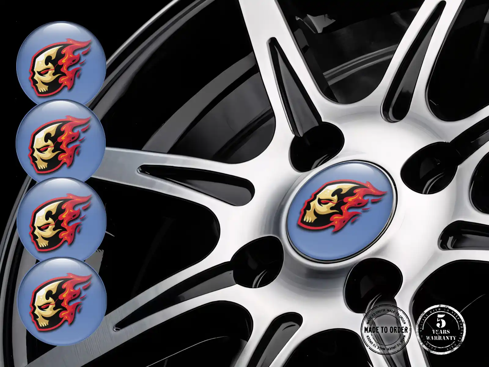 Sticker Dome Individuell Racing Horizon Marke